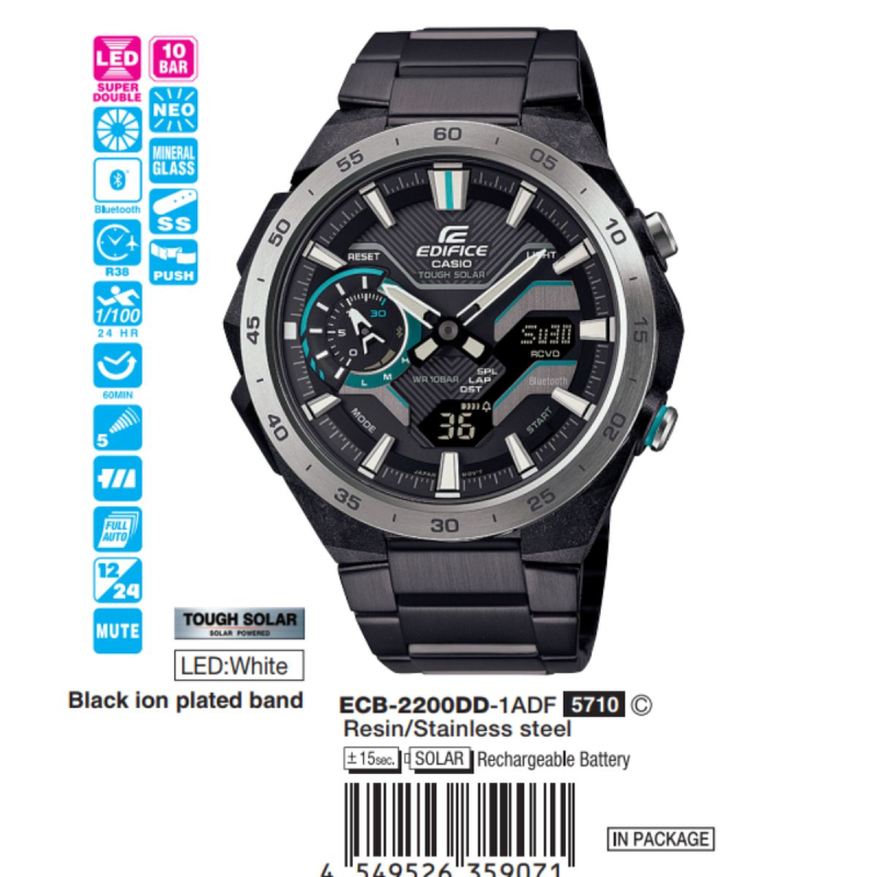 ECB-2200DD-1ADF | Đồng hồ Casio Edifice