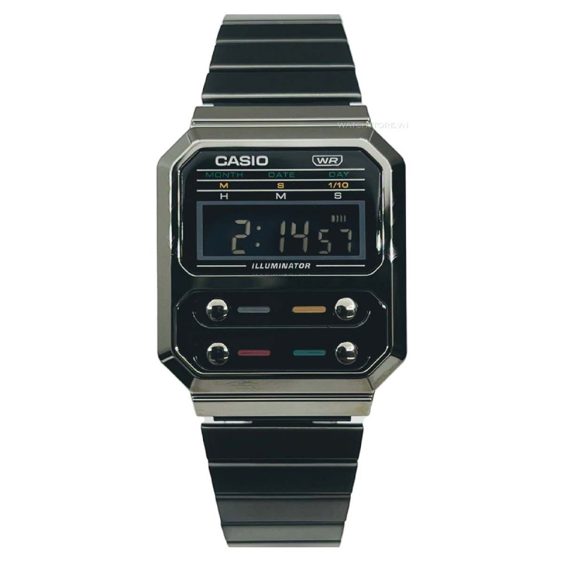 A100WEGG-1ADF | Đồng hồ Casio Vintage Điện Tử Unisex