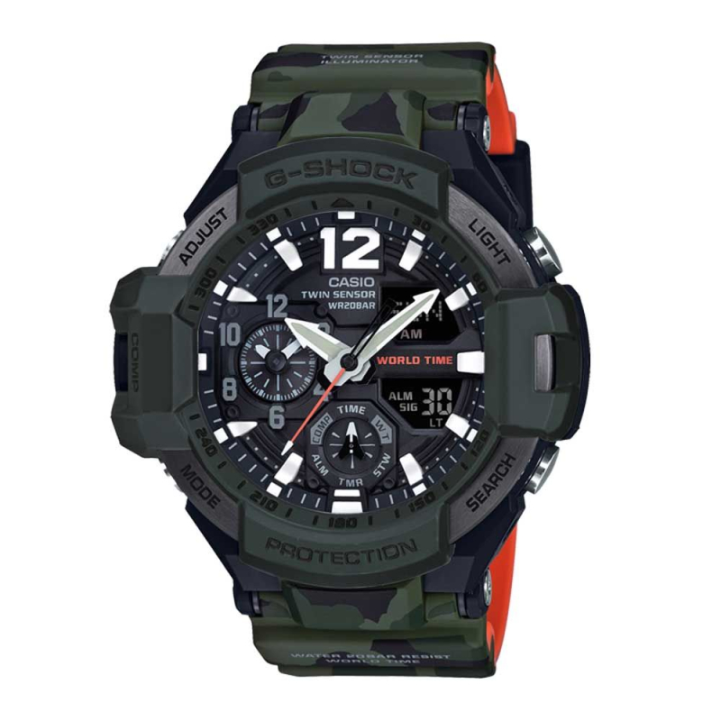 GA-1100SC-3ADR | Đồng hồ Casio G-Shock