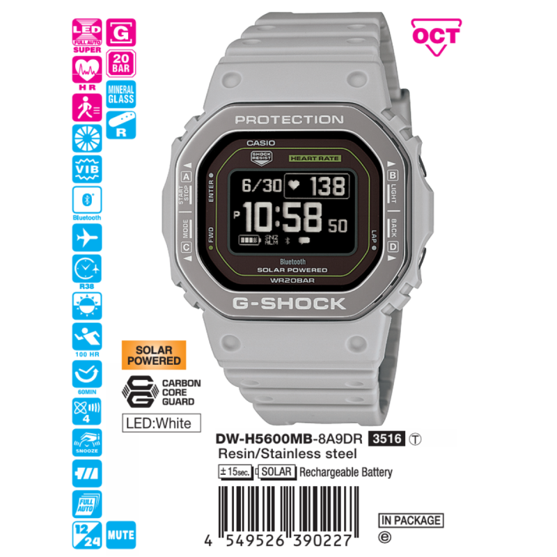 DW-H5600MB-8A9DR | Đồng hồ Casio G-Shock