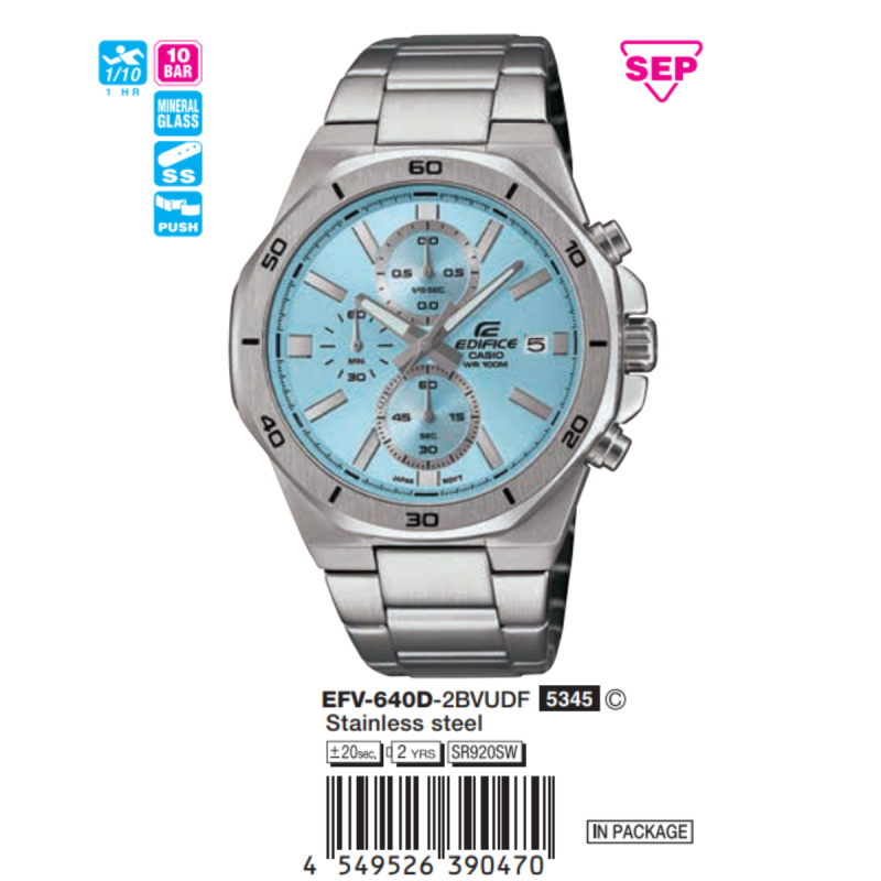 EFV-640D-2BVUDF | Đồng hồ Casio Edifice
