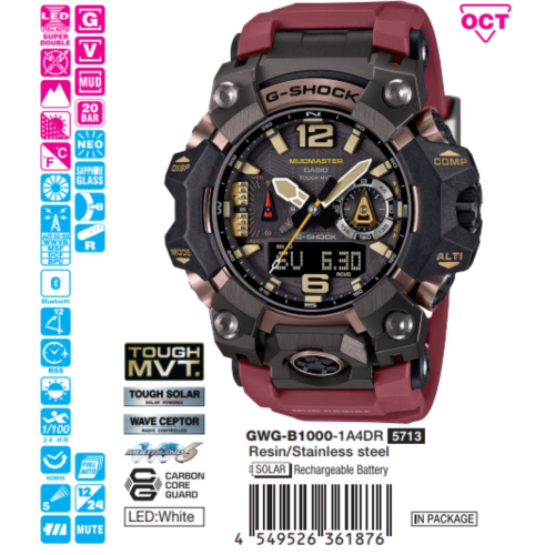 GWG-B1000-1A4DR | Đồng hồ Casio G-Shock