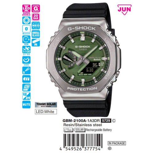 GBM-2100A-1A3DR | Đồng hồ Casio